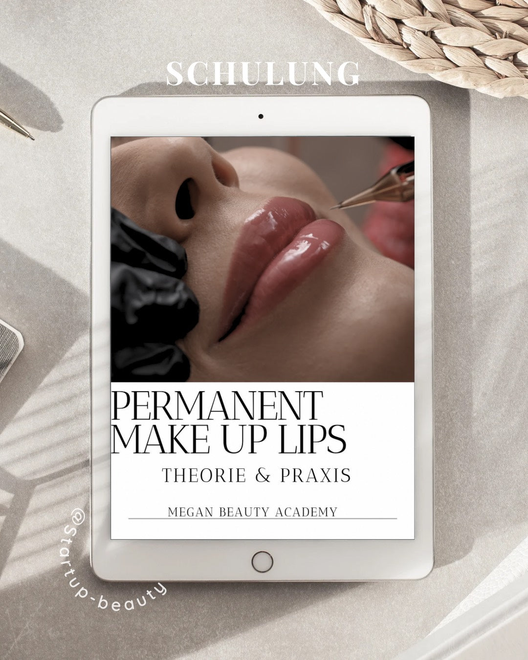 Permanent Make-up Lippen Schulung (Grundkurs)