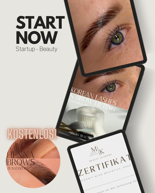 Korean Lash & Brow Lifting Schulung inkl. Kostenlosen Henna Brow Kurs