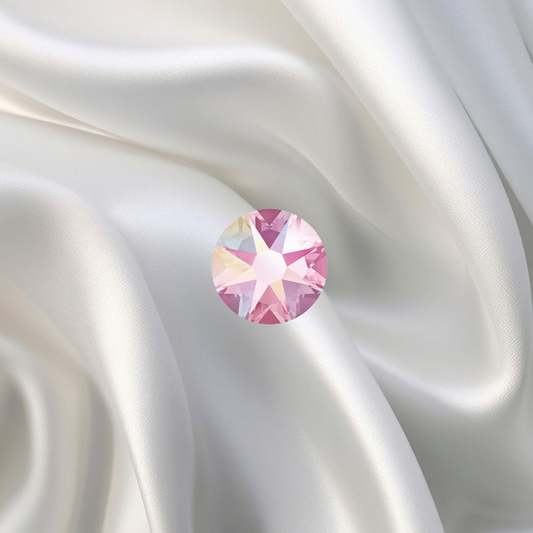 Tooth Gem Kristalle - Light Rose Aurora 20 Stück